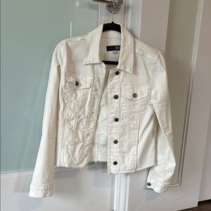 Kut Cream Jean Jacket